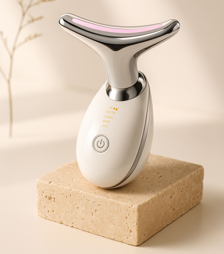 Massageador Face e Pescoço - Lifting Facial LED Anti-Idade