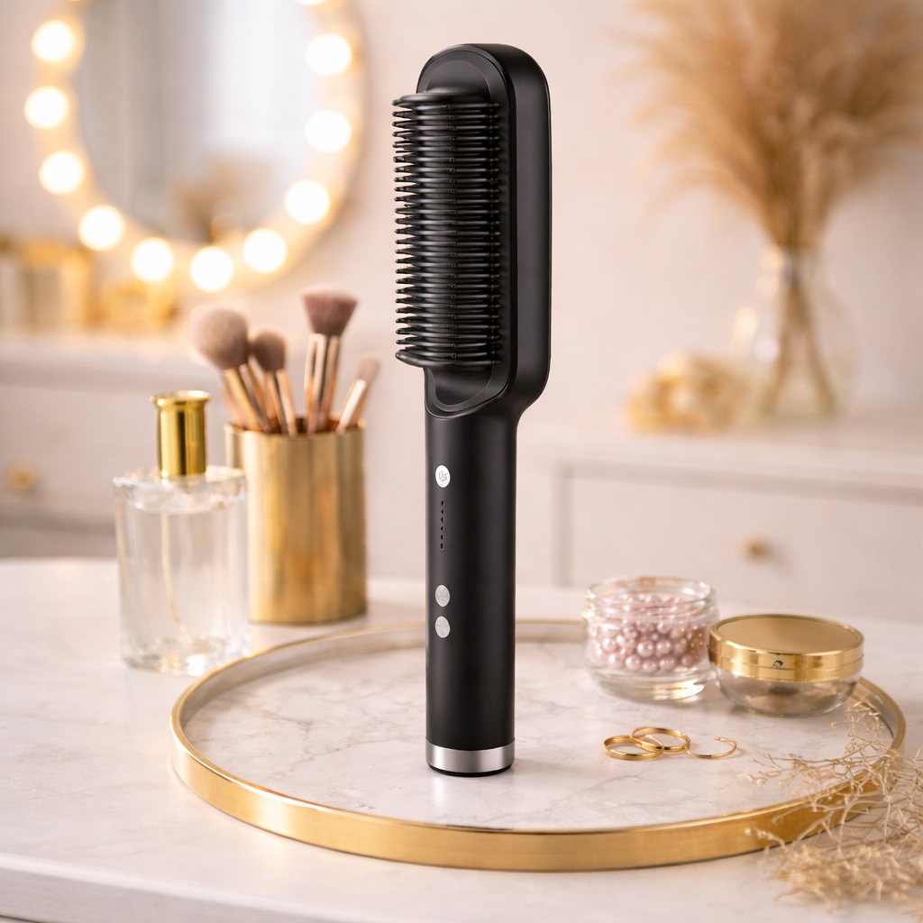 Escova Modeladora Essenza Liss™ 3 em 1 | Resultado de Salão Todos os Dias
