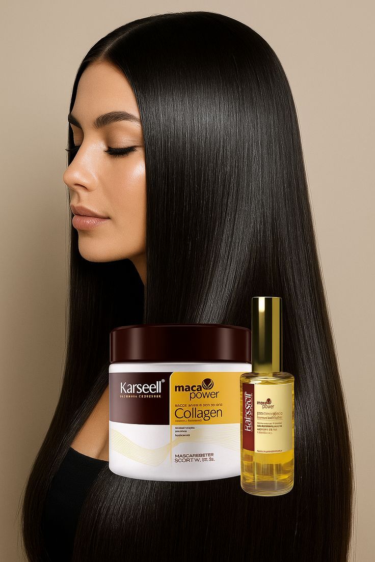 Máscara Capilar Karseell Collagen 500g – Hidratação Profunda e Reconstrução Imediata