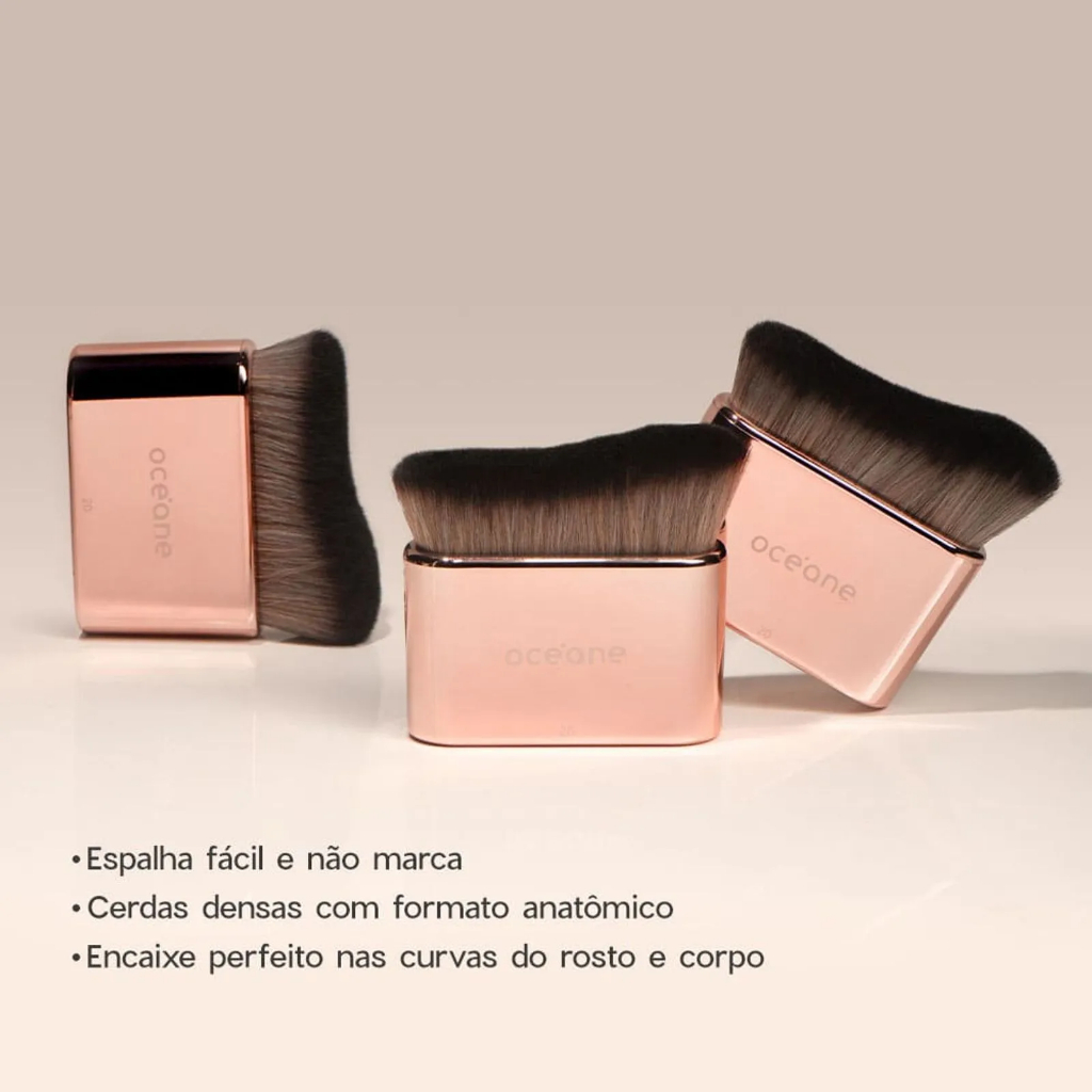 Pincel Multifuncional para Contorno e Iluminação Essenza by Océane OCN20 Original