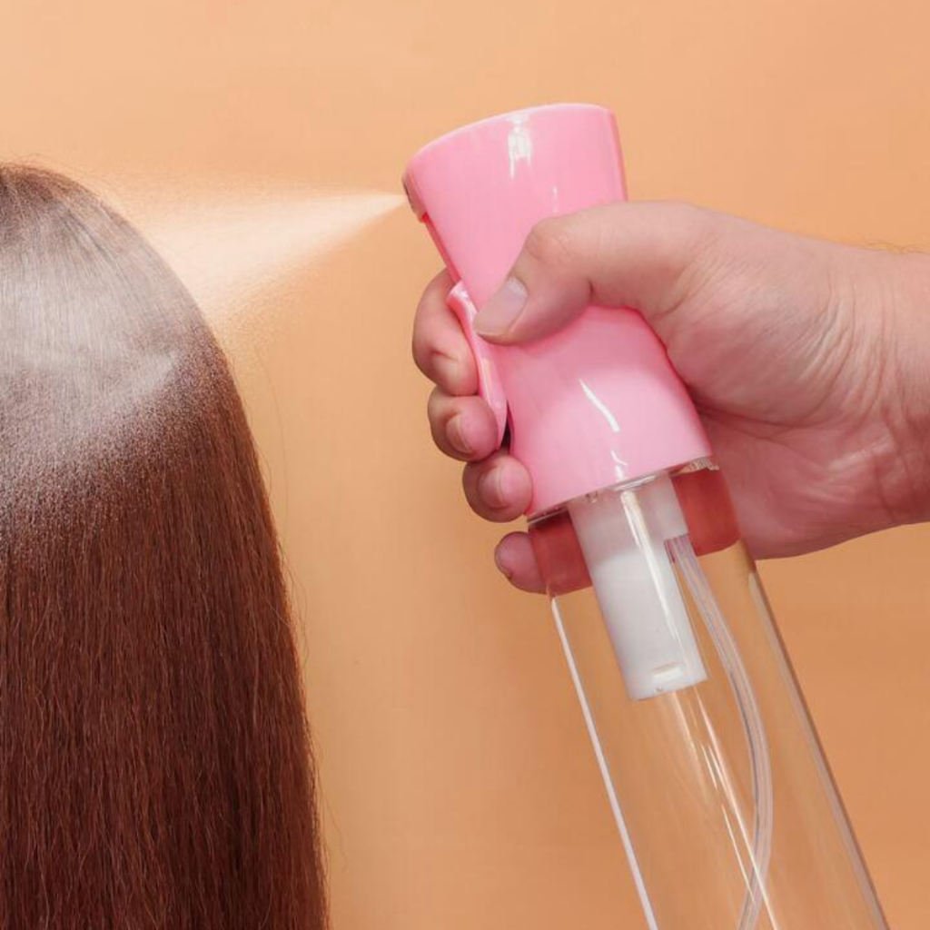 Borrifador Spray de Névoa Contínua – Pulverizador Profissional para Cabelo, Barba e Salão