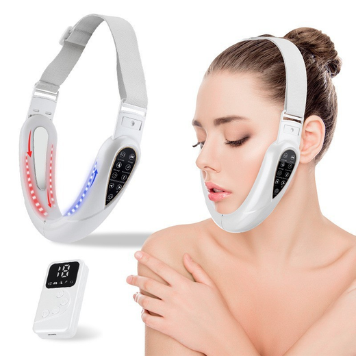 Massageador Led em V – Ação Lifting Facial, Papada e Pescoço
