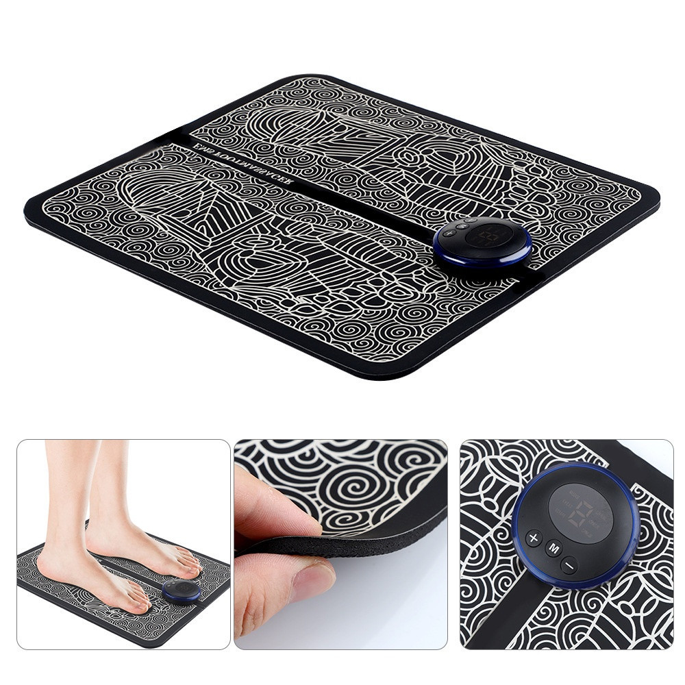 Massageador Elétrico de Pés Portátil -Relaxamento e Conforto