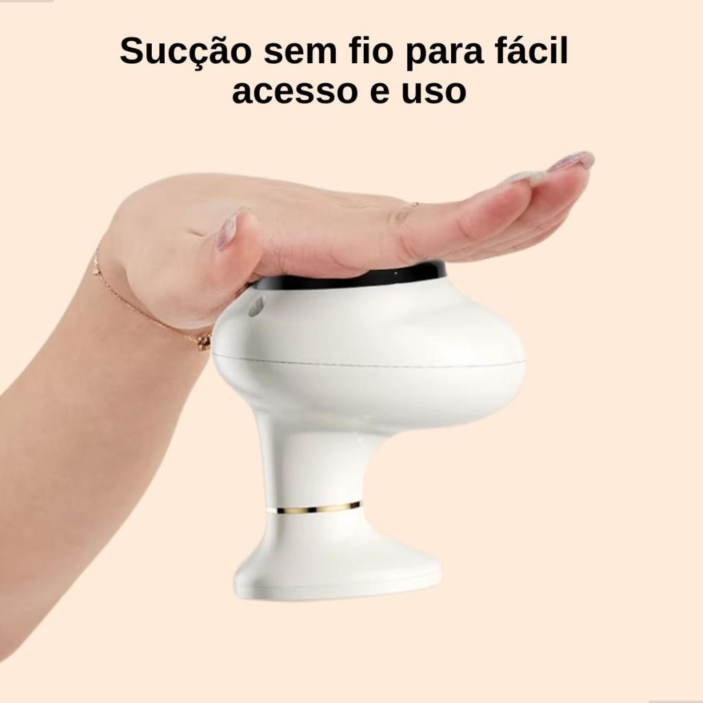 Massageador Corporal de Sucção e Drenagem LipoSlim - Portátil