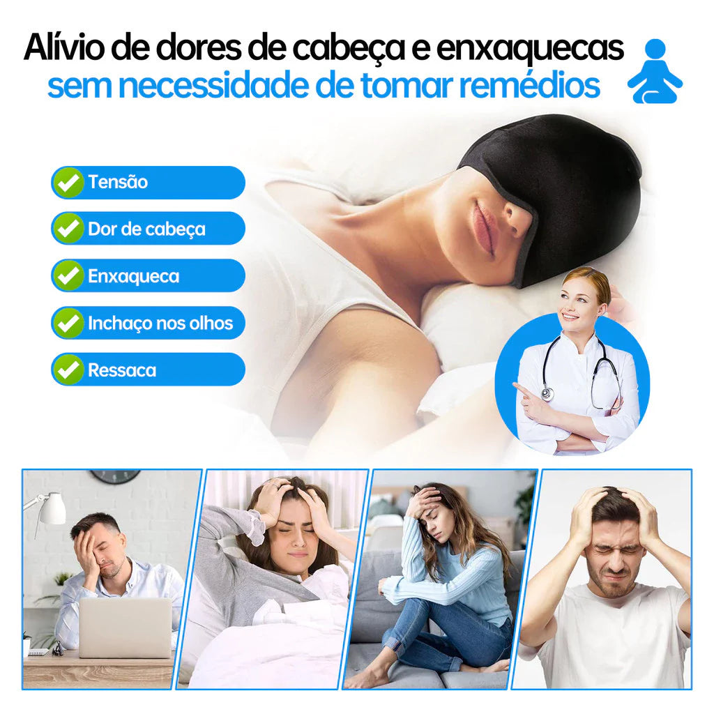 Touca de Gel Refrescante para Relaxamento e Conforto
