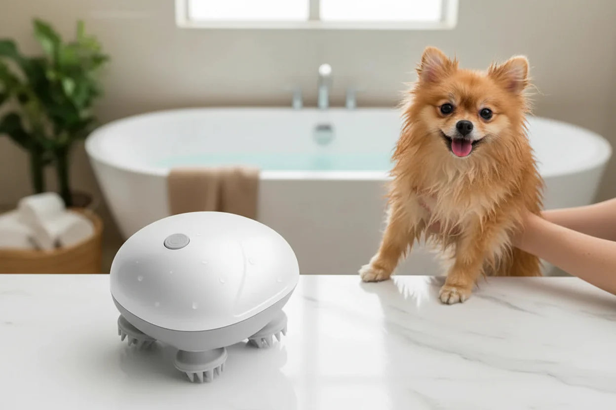 Massageador Estímulo Capilar Elétrico Super Relaxante - Anti-Queda Pro
