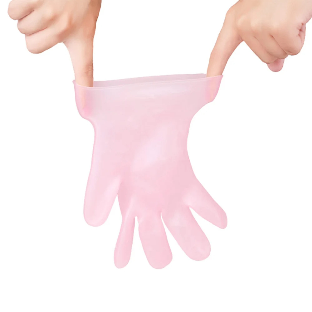 Kit Meias e Luvas de Silicone Hidratação Profunda Pés e Mãos - Anti Ressecamento e Rachaduras
