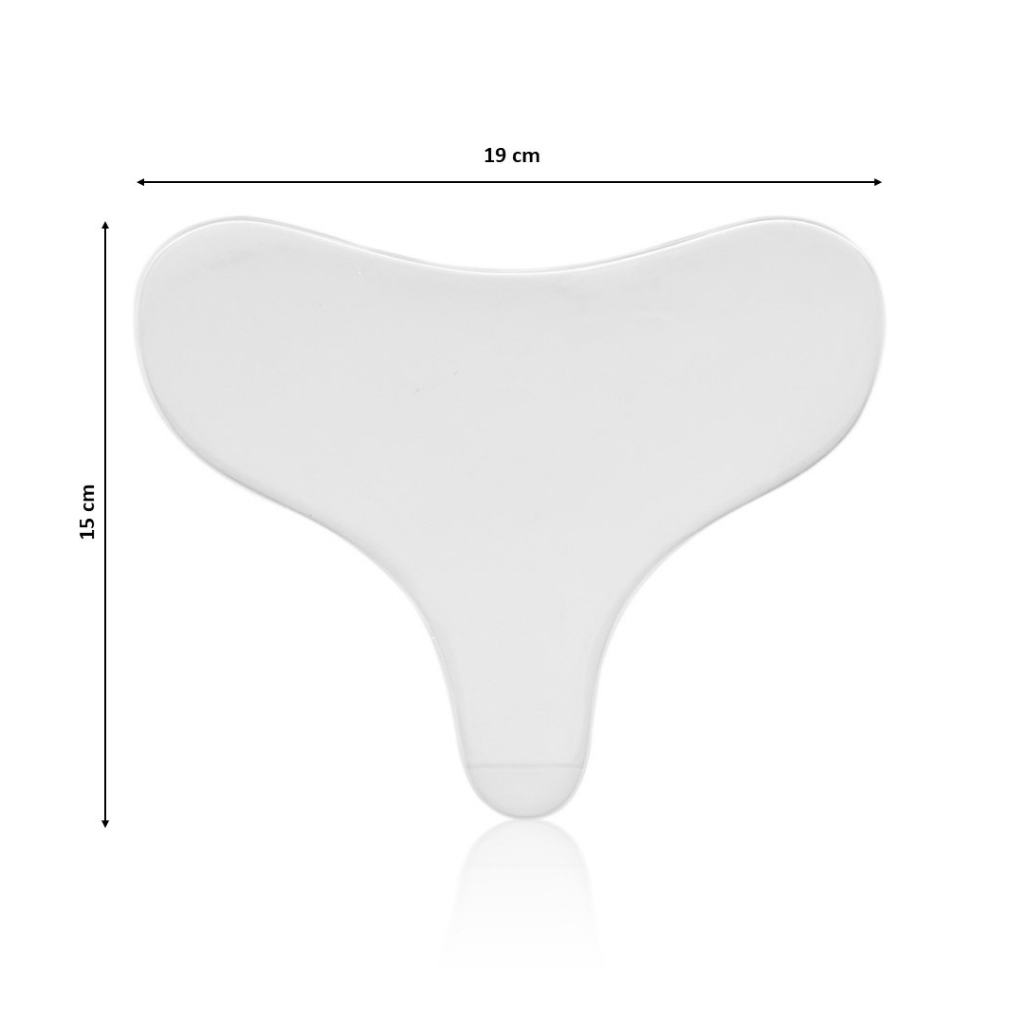 Adesivo Para Decote Colo de Silicone Estimulador de Colágeno Anti-Rugas Reutilizável