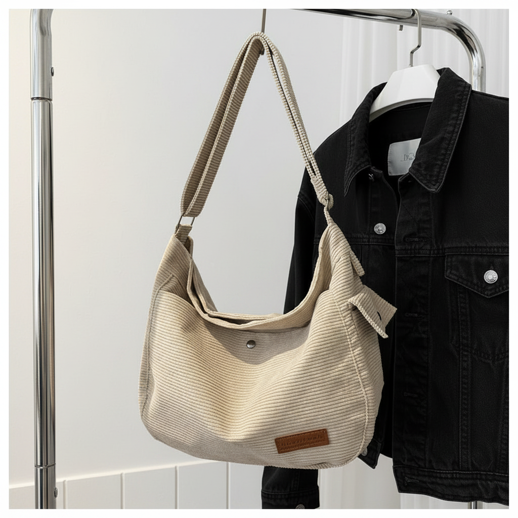 Velvet — Bolsa Veludo Premium -de Ombro I Essenza Bag