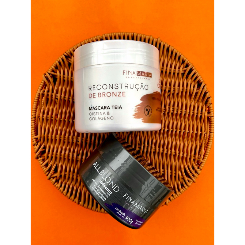 KIT SOS LOIRAS | RECONSTRUÇÃO + MATIZADOR PEROLADO | PÓS-MECHAS/DESCOLORAÇÃO