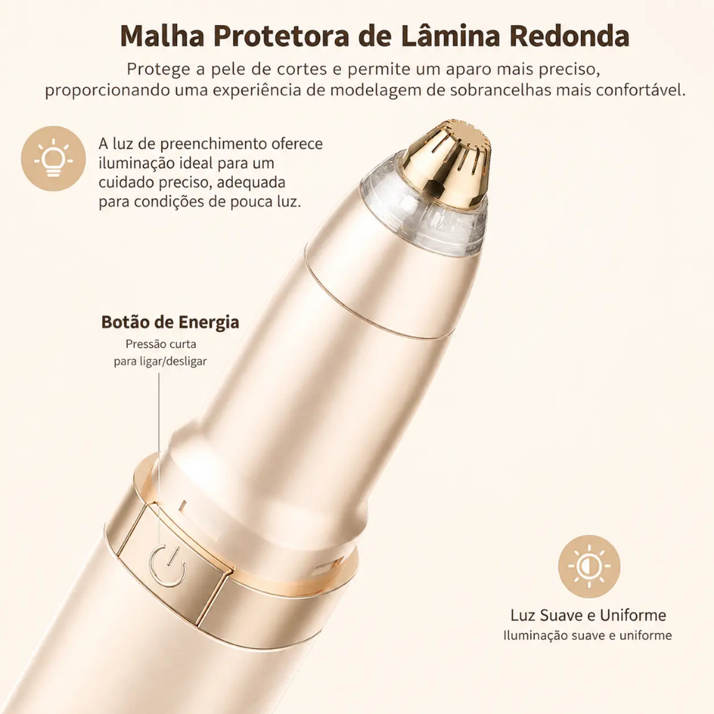 Modelador Térmico de Cílios e Aparador Precision - Lash Radiance