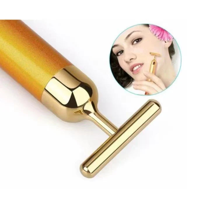 Massageador Elétrico Contorno e Afinamento Facial, Firmeza e Anti-Olheiras