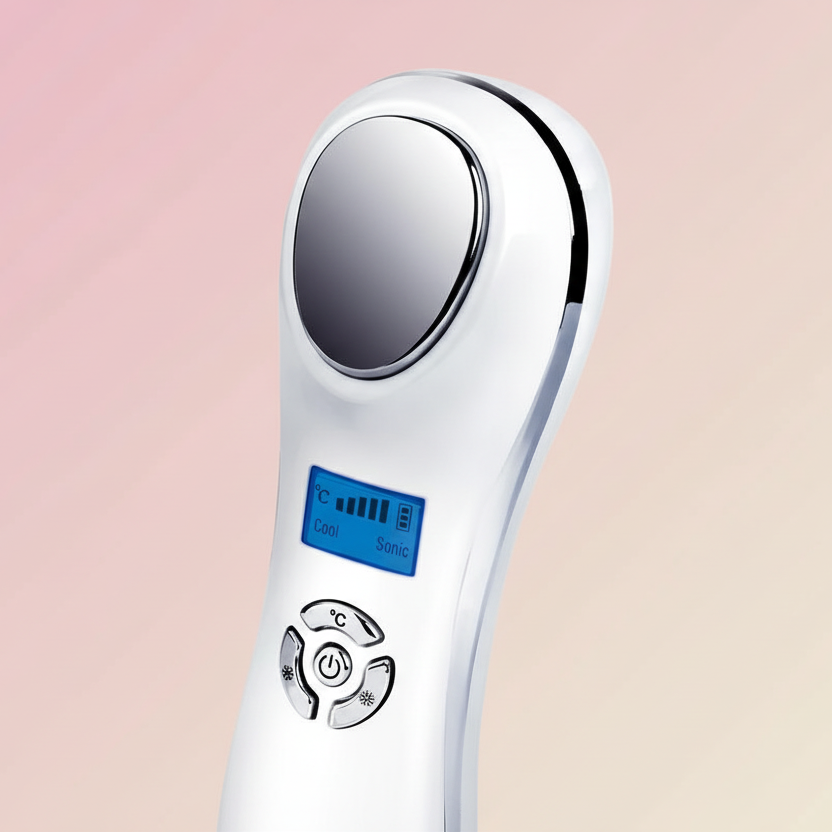 Massageador Facial Vibração - ULTRALIFT Hot e Cold