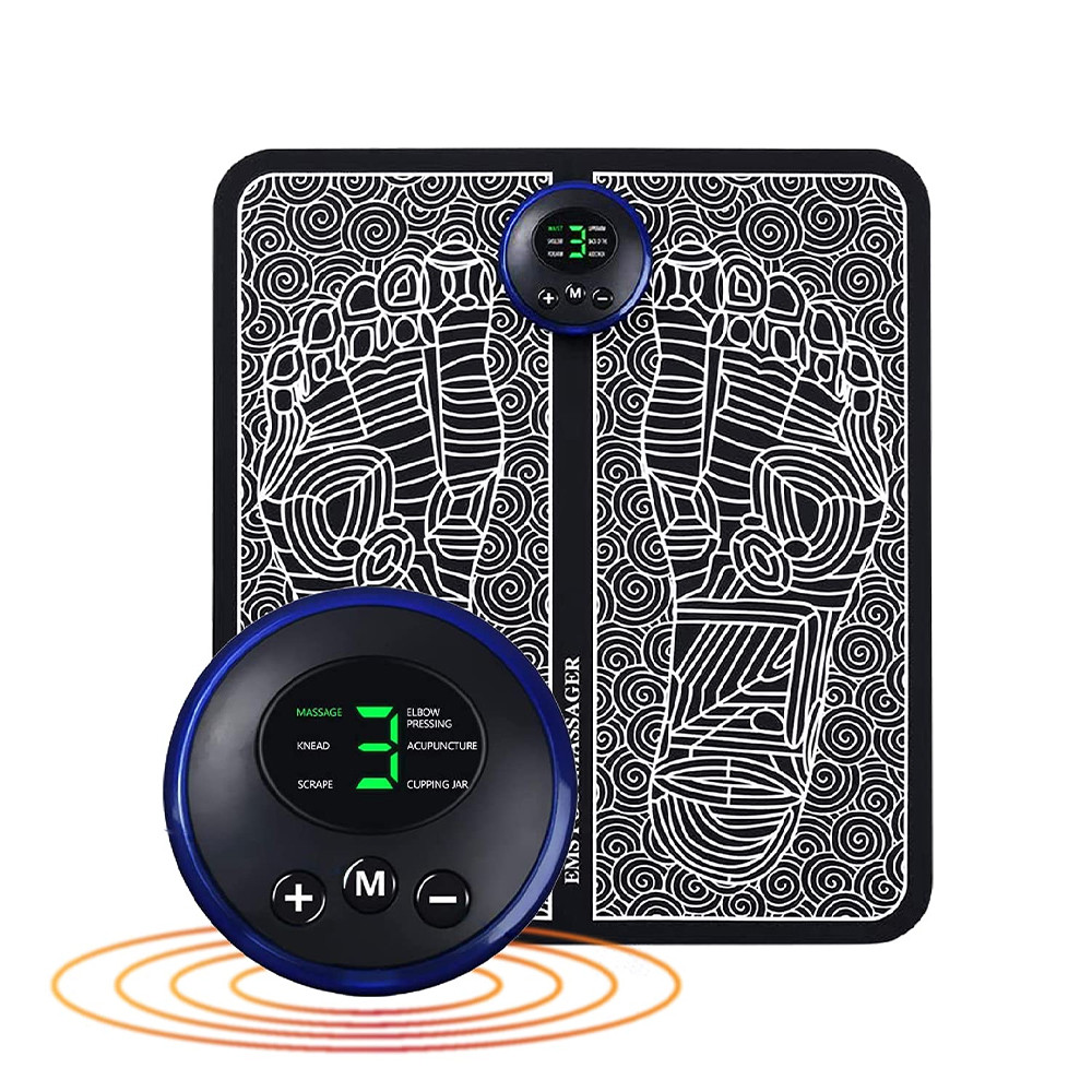 Massageador Elétrico de Pés Portátil -Relaxamento e Conforto