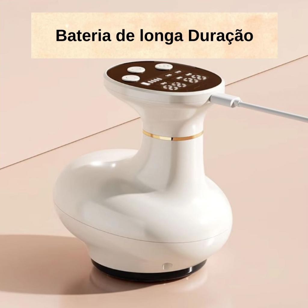 Massageador Corporal de Sucção e Drenagem LipoSlim - Portátil